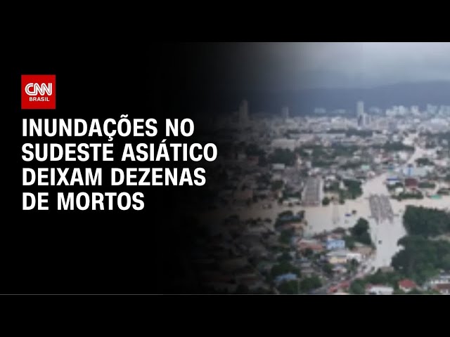 Pior inundação em anos atinge Sudeste Asiático | LIVE CNN