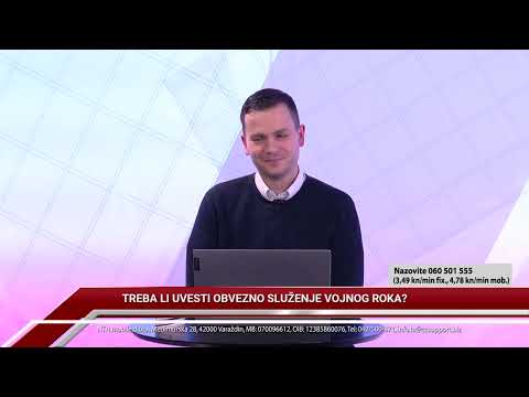 TV REPLIKA 02.03.2022. - TREBA LI UVESTI OBVEZNO SLUŽENJE VOJNOG ROKA?