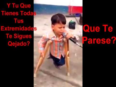 Niño Canta En La Calle MUCHO TALENTO (El Salado) S L P