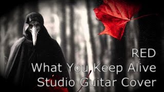 RED - What You Keep Alive (Studio Guitar Cover)