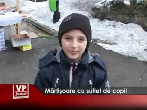 Mărţişoare cu suflet de copil