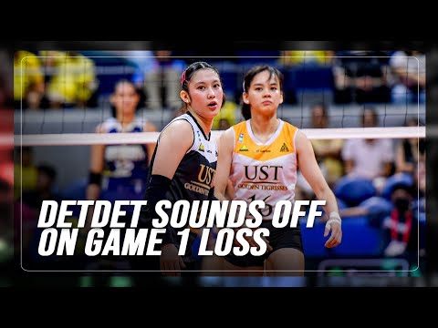 UST's Detdet Pepito reflects on Game 1 loss to NU ABS-CBN News