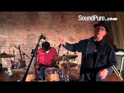 Glyn Johns Technique - How to Mic a Drum Kit with Three Lauten Microphones