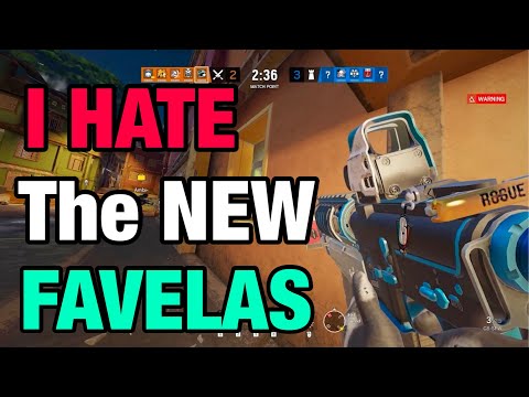 The *NEW* Favela Rework is AWFUL - Rainbow Six Siege