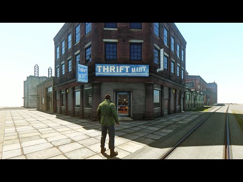 Mafia 3 Beta - New Bordeaux Power Plant (industrial buildings)