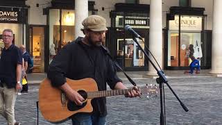 Radiohead, Street Spirit (Rob Falsini) - busking in the streets of London, UK 🇬🇧