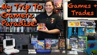 My Trip To Gamerz Paradise! Retro Video Game Pick Ups! (Nintendo, Sega, and Playstation!) + TRADES!