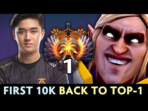 FIRST 10k MMR is BACK to TOP-1 RANK — EG.Abed on Invoker