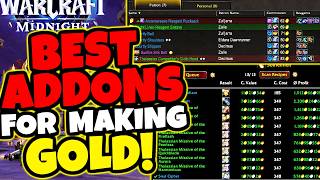 The BEST Addons For Gold Making in Midnight WoW!