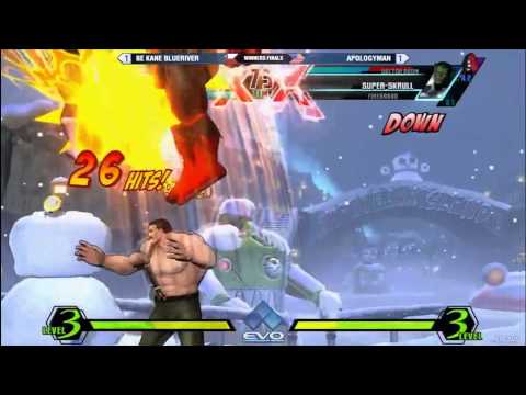 UMVC3 EVO 2015 Winners Finals BE Kane BlueRiver vs Apologyman