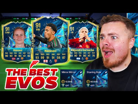 TOTS EVOS! 😱 The BEST META Choices for the Starting Role & Mirror Mirror Evolutions! FC 25