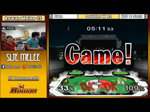 Rowan SSBM 15 Dubs: M107 & Everj Vs. KDP & Son2 - Winners R2