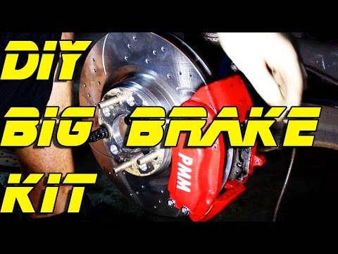 DIY Big Brake Kit | 1JZ MKIII Supra Big Brake Upgrade| Mercedes S500 Calipers 350z rotors