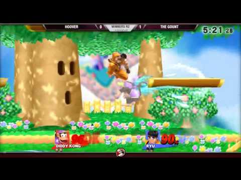 VS Weekly 6/2/16 - Winners R2 - Hoover (Diddy) vs. The Gount (Ryu) - Smash 4