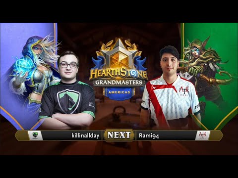 killinallday vs Rami94 | 2021 Hearthstone Grandmasters Americas | Top 8 | Season 1 | Week 3