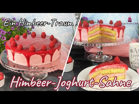 Der Absolute Himbeertraum! 😍/ Himbeer-Joghurt-Sahnetorte/ So Fruchtig & Lecker!🤤