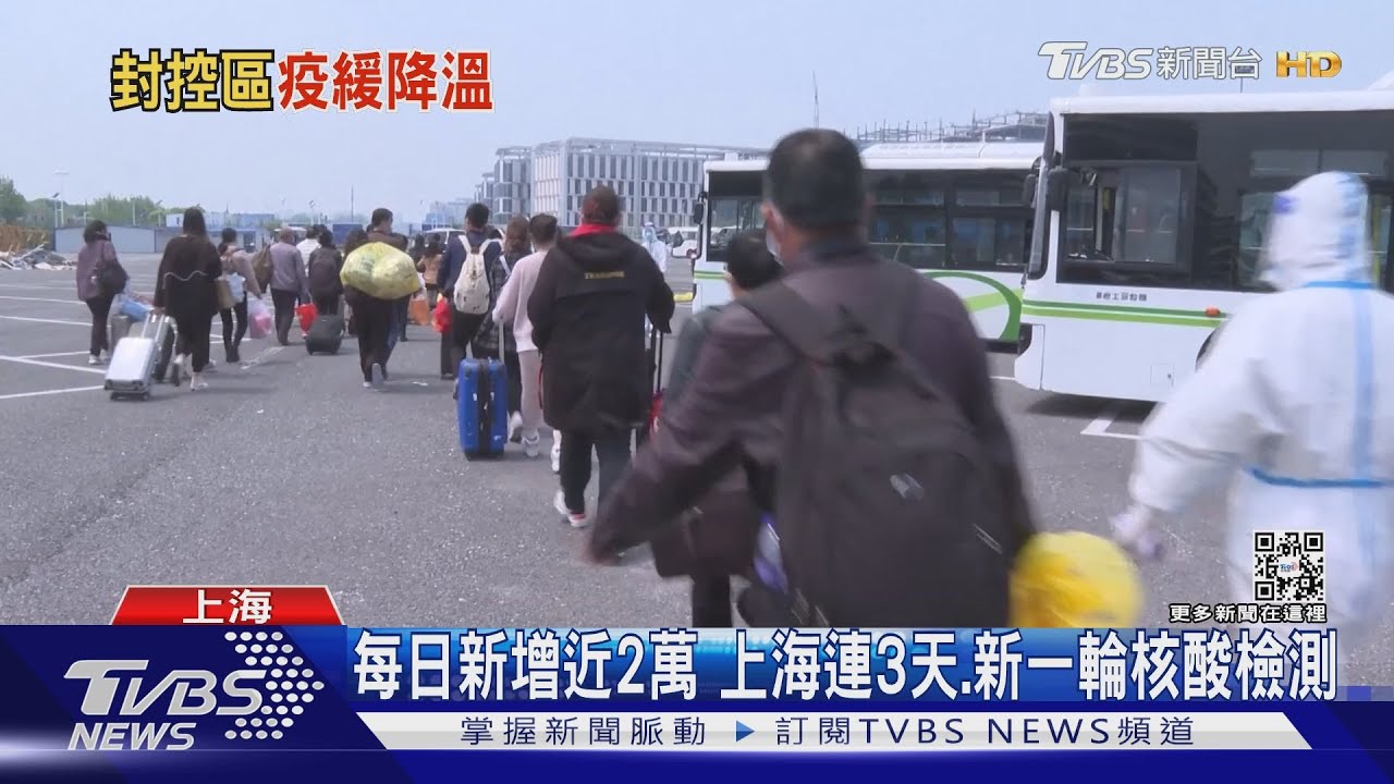 每日新增近2萬 上海連3天、新一輪核酸檢測