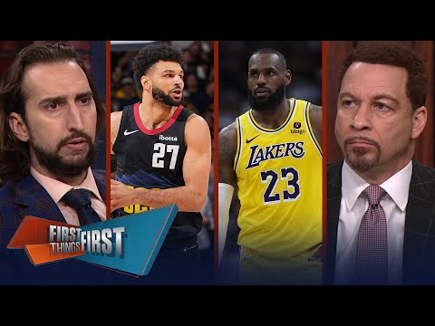 Lakers lose 10th straight vs. Nuggets: LeBron rips refs & replay center | NBA | FIRST THINGS FIRST