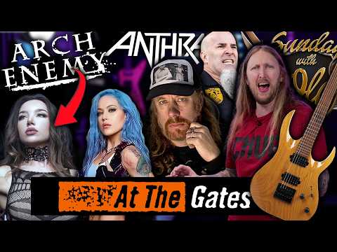 SWOLA275 - ARCH ENEMY NEW SINGER, AT THE GATES, ANTHRAX, JEFF HANNEMAN, TOUR VLOG