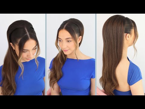 How To Do An Elegant & Easy Half Up Hairstyle!