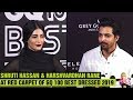 SHRUTI HASSAN HARSHVARDHAN RANE AT RED CARPET OF GQ 100 BEST DRESSED 2019