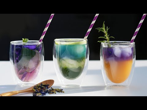 3 Easy Butterfly Pea Tea Cocktail Recipes You Have to Try!
