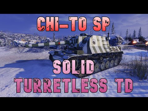 Chi-To SP Solid Turretless TD ll Wot Console - World of Tanks Modern Armor