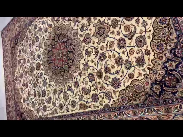 سجاد ايراني أصفهاني- صناعة و نسيج يدوي | مقاس: 2x3 m