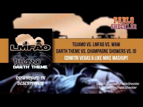 Tujamo vs. LMFAO vs. ID - Darth Theme vs. Champagne Showers vs. ID (DV&LM Mashup)