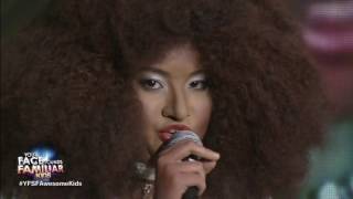 Your Face Sounds Familiar Kids: Elha Nympha as Chaka Khan   Through The Fire