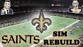 Madden 19 Sim Rebuild Series Saints Scheme Fit Fantasy Draft Episode 2