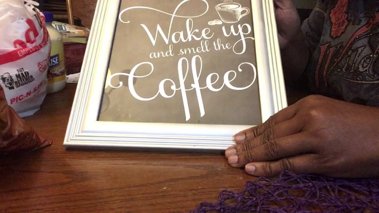 HOWTO: DIY A Goodwill Picture Frame Makeover 7/27/2017