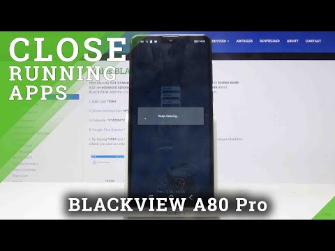 How to Deactivate Running Apps on BLACKVIEW A80 Pro – Close Background Apps