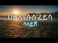 ሀይለእየሱስ ፈይሳ ሳላይሽ Hayleyesus Feyssa Salayesh