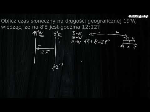 Obliczenia czasu słonecznego - część 1
