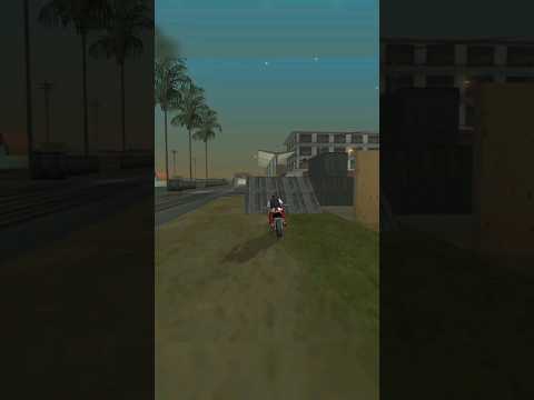 A Stunt by CJ Near the Unity Station GTA San Andreas