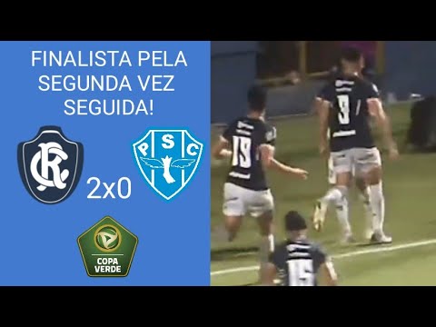 2 GOLS DE NETO PESSOA | REMO 2x0 PAYSANDU | COPA VERDE 2021 | (04/12/2021)