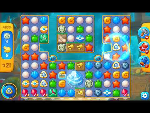 Fishdom 2021 - Level 4830   #Playrix #Fishdom #gaming
