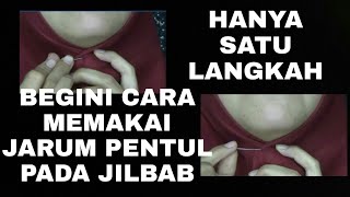 Download lagu CARA MENGGUNAKAN JARUM PENTUL PADA JILBAB, SIMPLE DAN MUDAH mp3