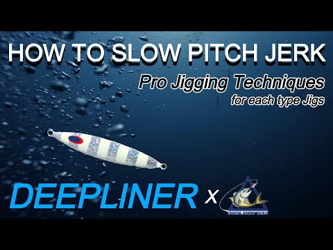 How to Fish Slow Pitch Jerk – Complete Guide & Underwater footage with DEEPLINER Jigs