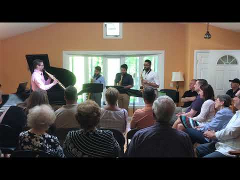 The Goldberg Variations BWV 988 by JS Bach arr. David Maslanka performed by The West Quartet