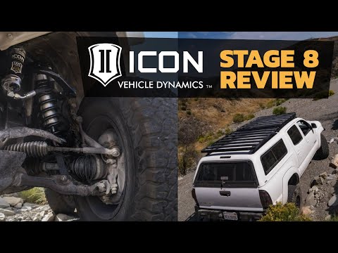Icon Stage 8 Shocks Review on our Tacoma