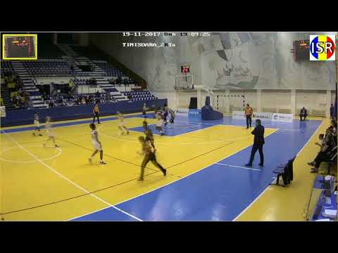 SCM Timisoara 74 - 76 CSBT Alexandria (Romanian league 2017/2018 season)