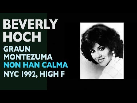 Beverly Hoch - Graun: MONTEZUMA, Non han calma, New York 1992, High F
