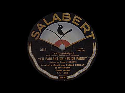 Jazz français - Roland Dorsay et ses Cadets - En parlant un peu de Paris