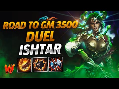 ISHTAR, NOS GUSTA TROLEAR FUERTE - Warchi - Smite Duel Road to GM 3500