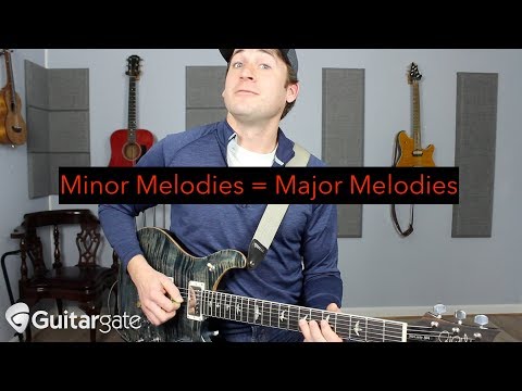 Minor Melodies = Major Melodies | Melodic Soloing Lesson