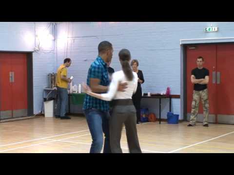 Paul Warden and Cat Wiles West Coast Swing Windsor Workshop