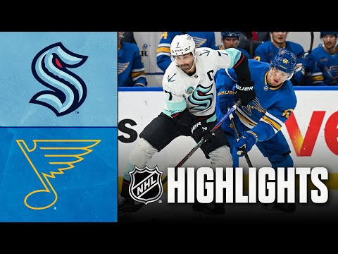 NHL Highlights | Kraken vs. Blues | November 08, 2025