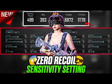 🔥"BGMI BEST SENSITIVITY + CONTROLS + GRAPHICS SETTINGS 😱| NO RECOIL SETUP 2025"